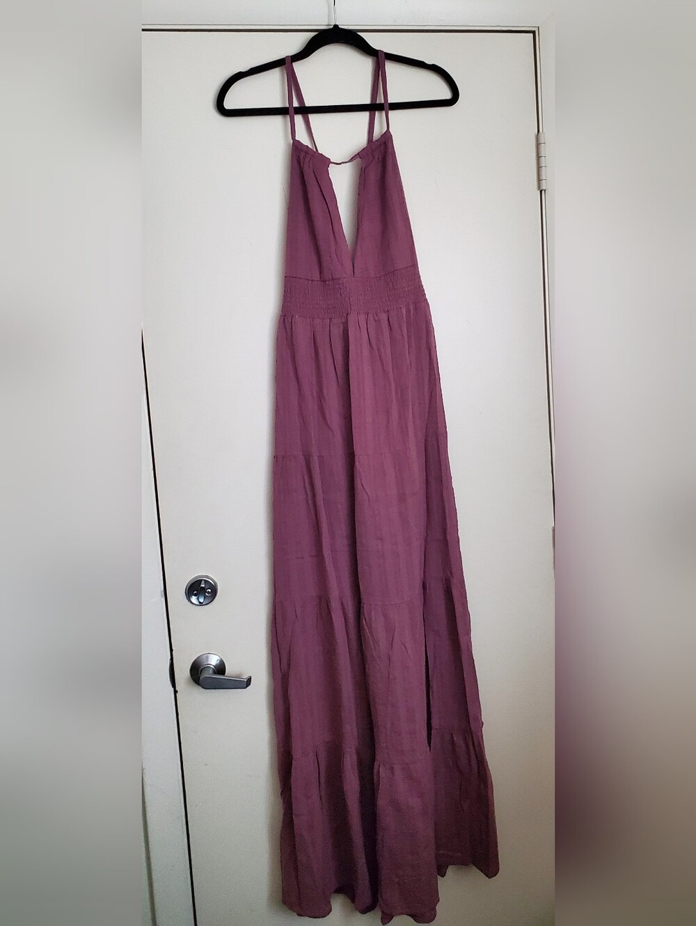*NWT* Killstar Gaia Plum Halter Maxi Dress